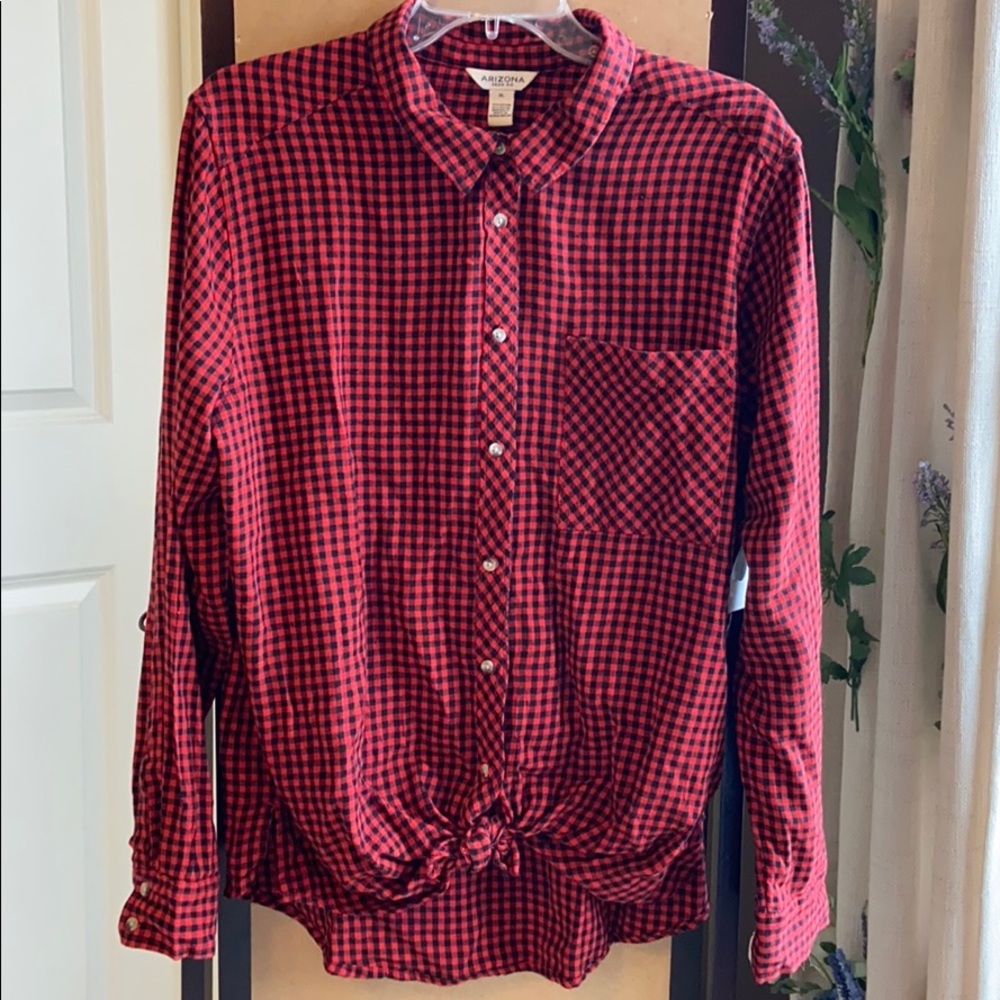 NWT Arizona Jean Co. L/S shirt. XL